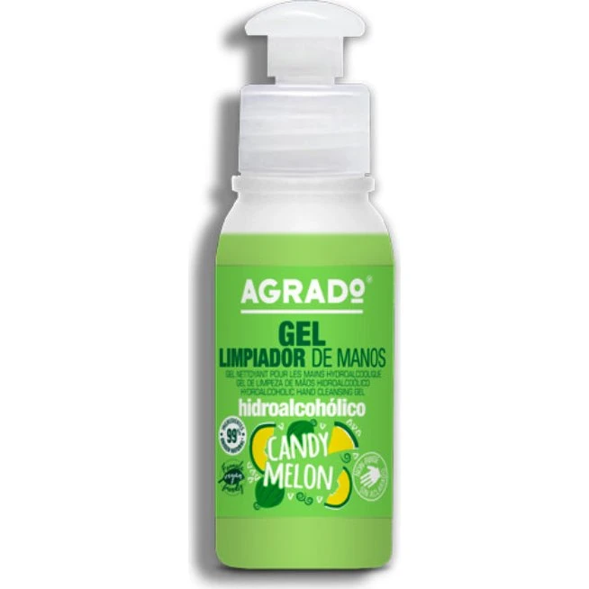Agrado Hånddesinficerende Gel Melon 80ml