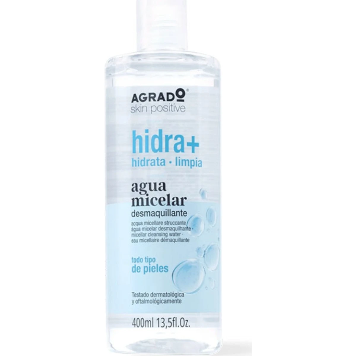 Agrado Micellar Make-up Fjernelse Vand 400ml