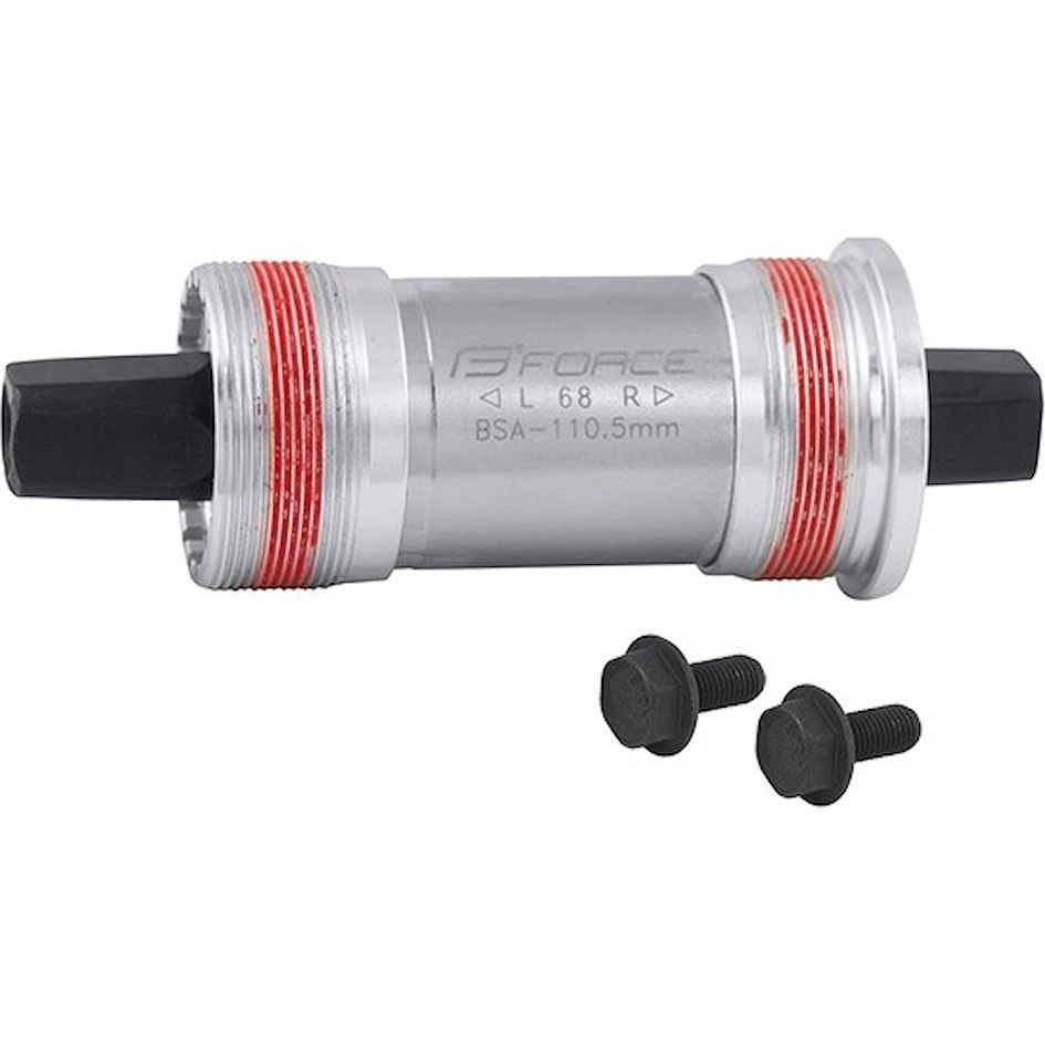 FORCE Krankboks firkant Aluminium 118 mm