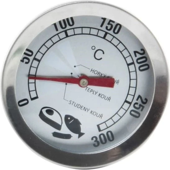 ORION Rygetermometer i stål med 16 cm sonde (152849)