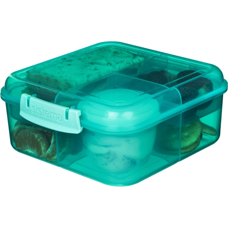 Sistema Bento Cube Lunch grøn 1,25 L