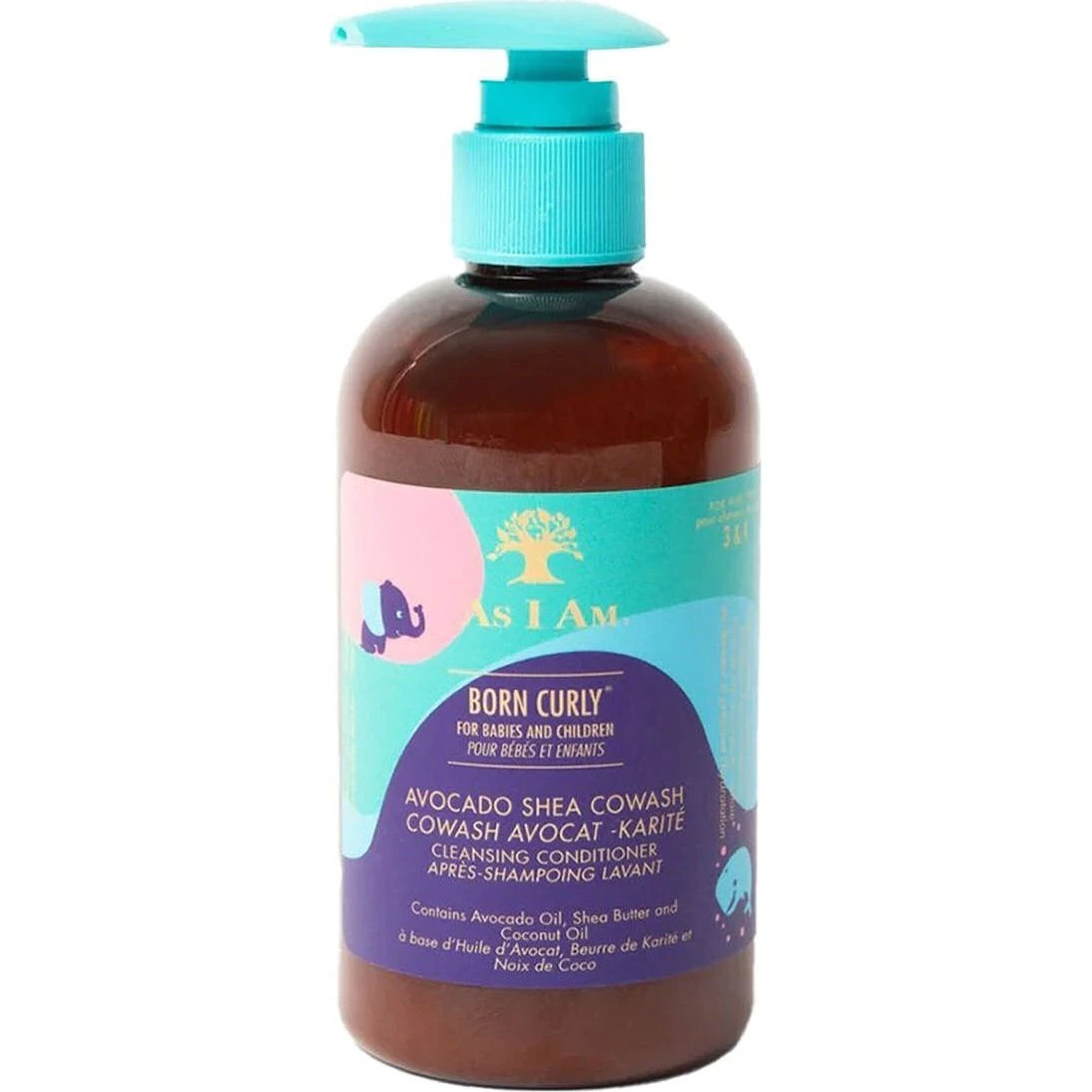 As I Am Born Curly Avocado Shea Cowash 240ml