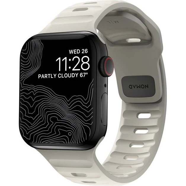 Nomad Sport Band til Apple Watch 41mm - Stone