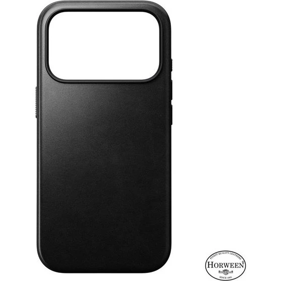 Nomad Modern Leather Case til iPhone 17 Pro - Black Horween