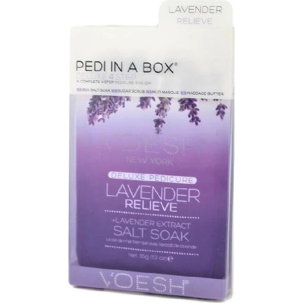 Voesh New York Pedi In A Box Deluxe Lavender Relieve 35g