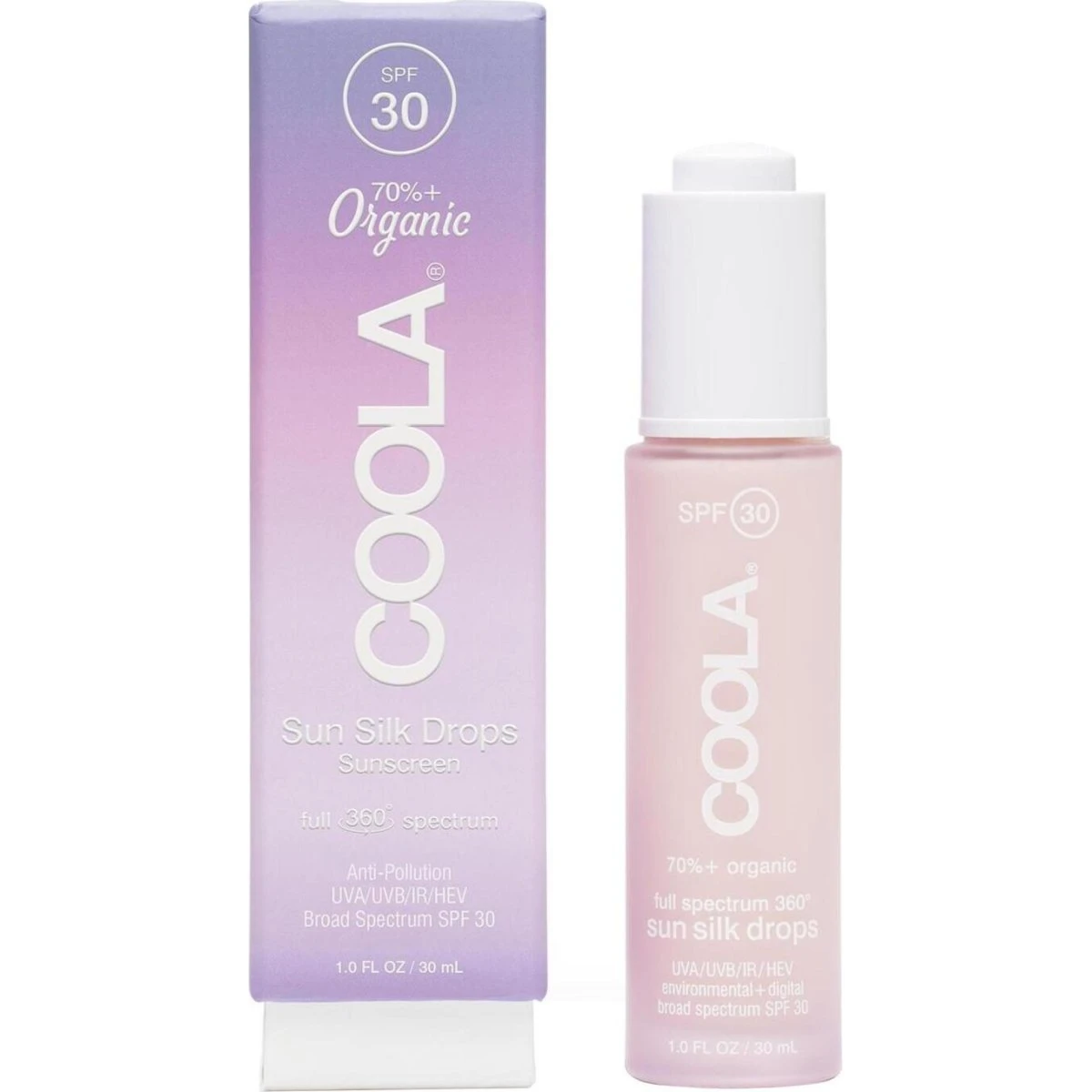 Coola Full Spectrum 360° Sun Silk Drops SPF 30, 30 ml