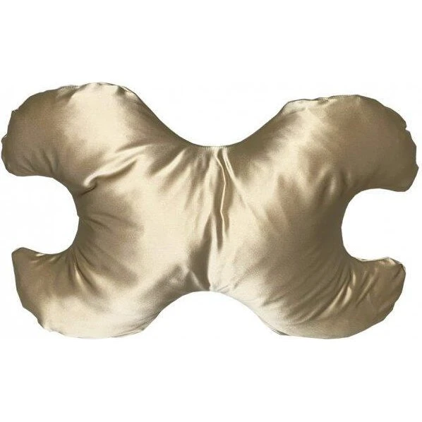Save My Face Le Grand stor pude med 100% silkebetræk - Bronze
