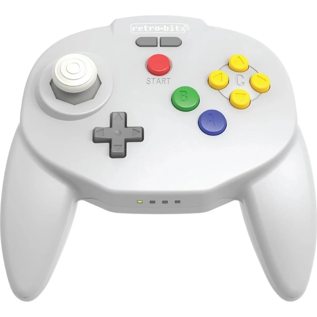 Retro-Bit Tribute64 2.4GHz Wireless Controller - Grå