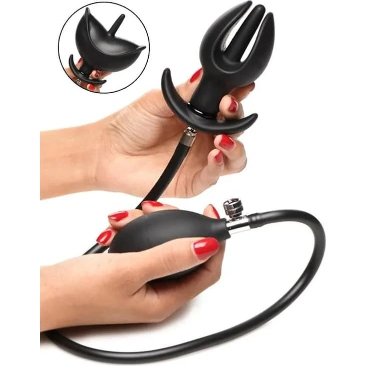 Ass Bound Anchor Inflatable Anal Plug