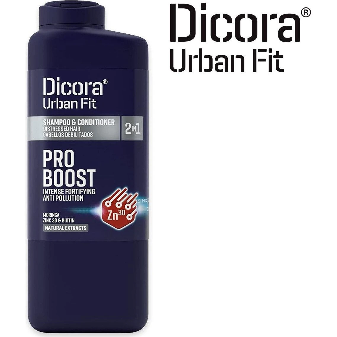 Dicora Urban Fit Pro Boost Shampoo 400ml - Mod hårtab