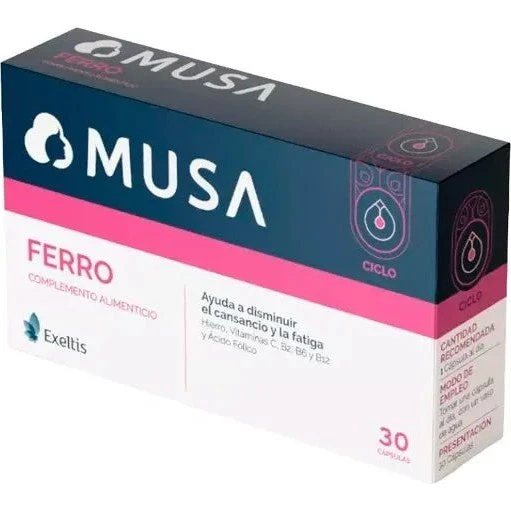 Exeltis Musa Iron 30 kapsler