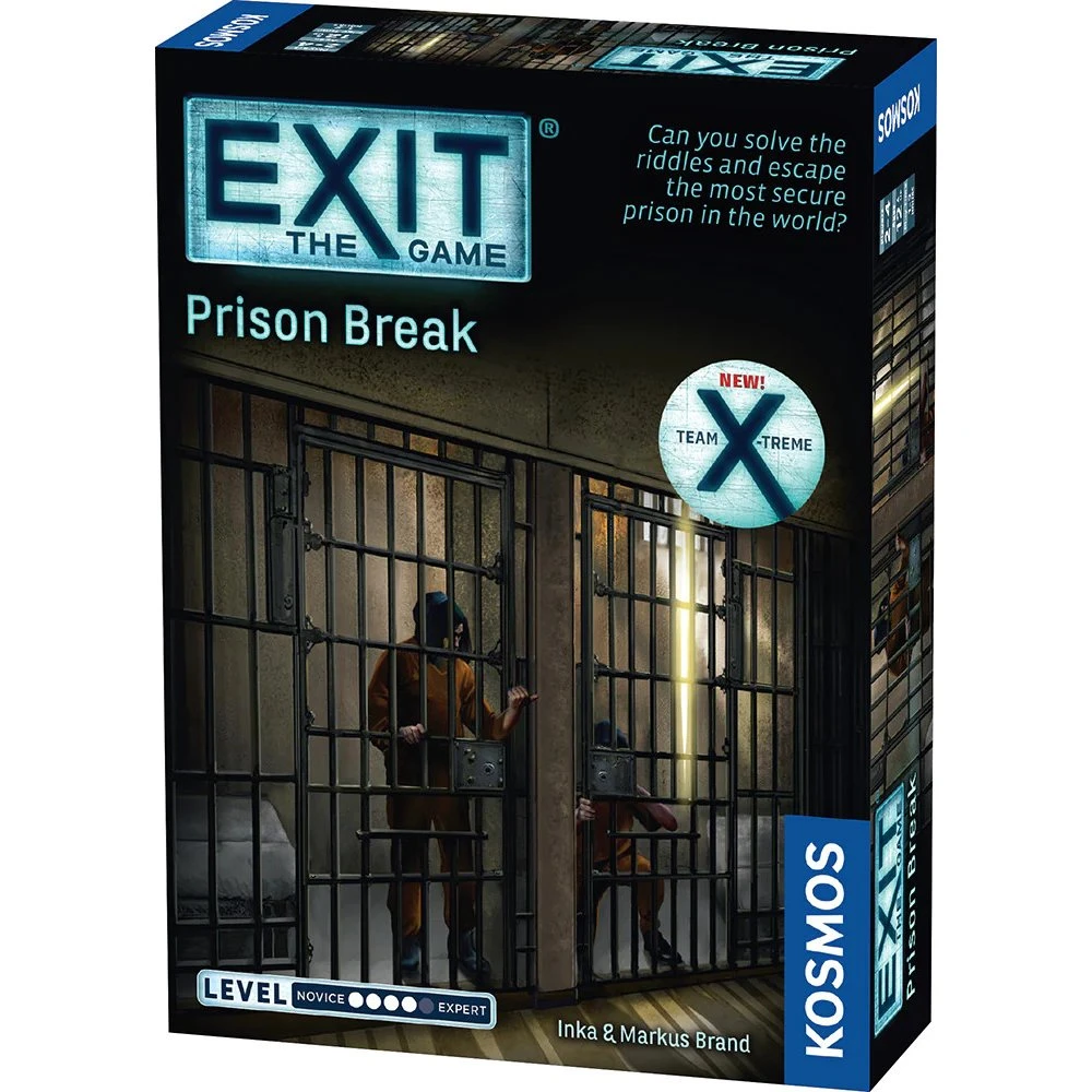 Thames & Kosmos EXIT: Prison Break Brætspil (Niveau 4)