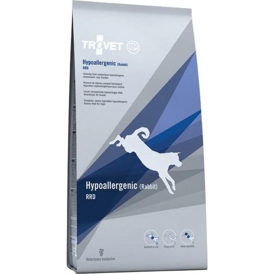 TROVET Hypoallergenic RRD Rabbit - Tørfoder til hunde - 3 kg