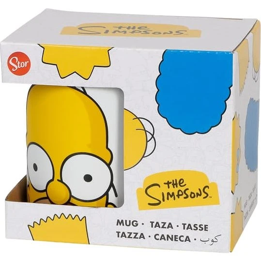 Simpsons Homer Krus - Stilfuldt porcelænskrus 315 ml