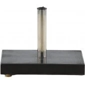 Stathera Parasolsten 40 kg – Grafit med hjul