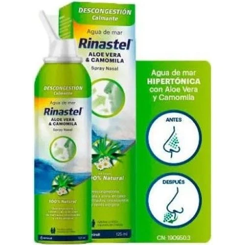 Rinastel Aloe Vera og Kamille Næsespray 125ml