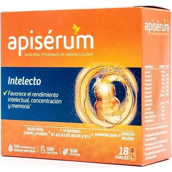 Apisérum Intellecto - 18 x 10 ml ampuller
