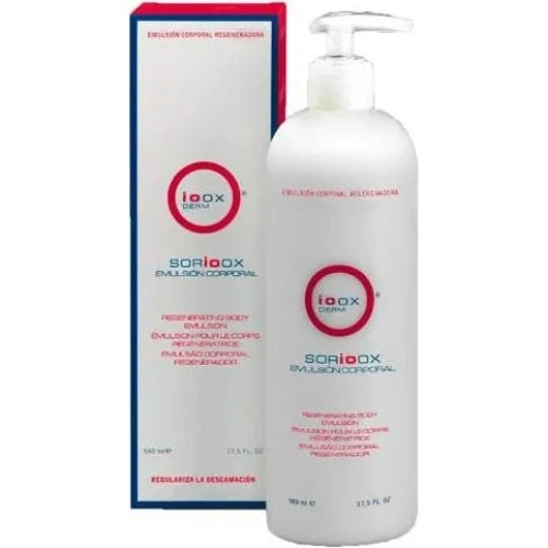 Ioox Sorioox Regenerating Body Emulsion til følsom hud, 500ml