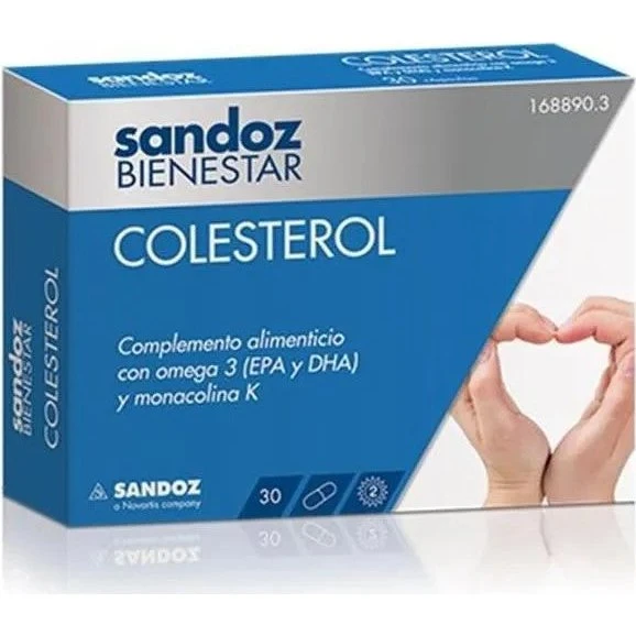 Sandoz Bienestar Cholesterol 30 kapsler