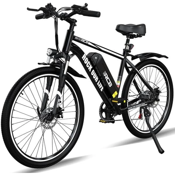 RCB RK15 Elcykel 26" 250W 36V 10.4Ah Sort