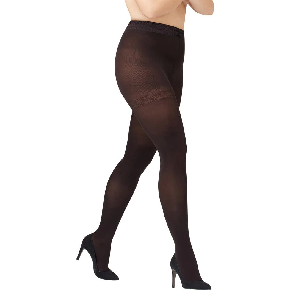 Solidea Curvy 70 Opaque Kompressionsstrømper 12-15mmHg XL