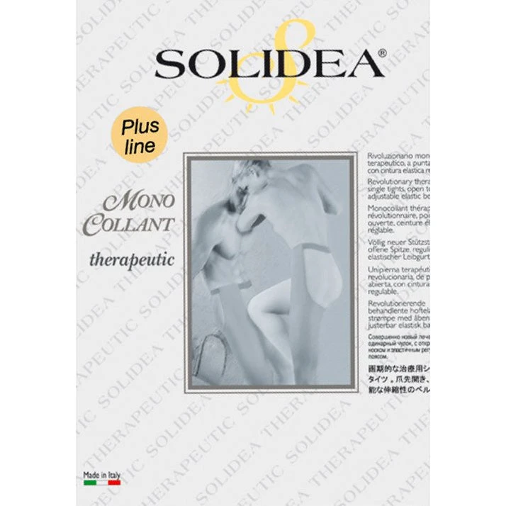 Solidea Monocollant CCL1 Plus Open Toe 18-21 mmHg Natur M