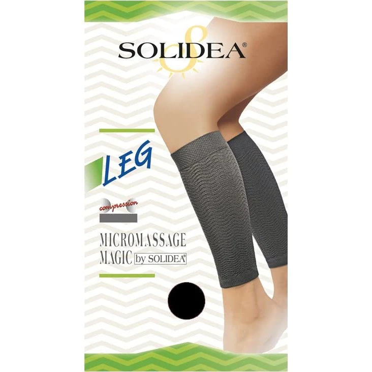 Solidea Ben Elastiske Benvarmere Noisette 2M Mikromassage