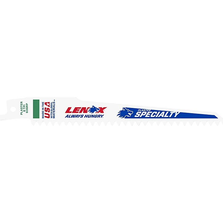 Lenox bajonetsavklinge 150 mm til træ, 6 TPI (5 stk.)