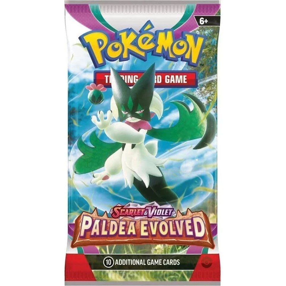 Pokémon Paldea Evolved Booster Pack - Scarlet & Violet 2