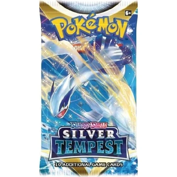 Pokémon Sword & Shield Silver Tempest Booster Pack