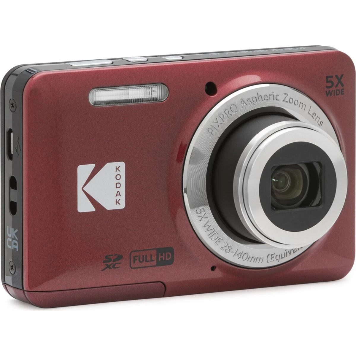 Kodak Pixpro FZ55 Digitalt Kamera (16MP) - Rød
