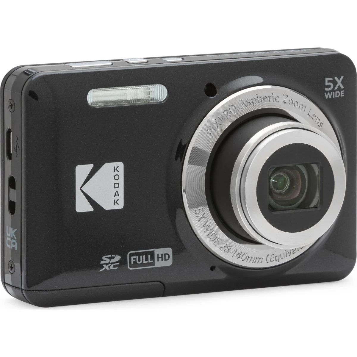 Kodak Pixpro FZ55 Digital Kamera (16MP) Sort
