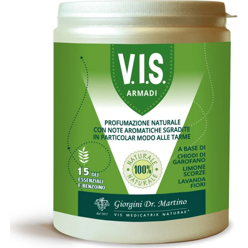 Dr Giorgini VIS Armadi Erbe Urtete Luftfrisker & Mølbeskyttelse 100g