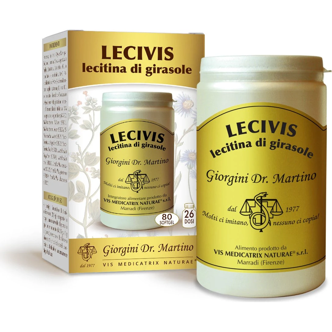 Dr Giorgini Lecivis 1250 mg - 80 softgels (100 g)