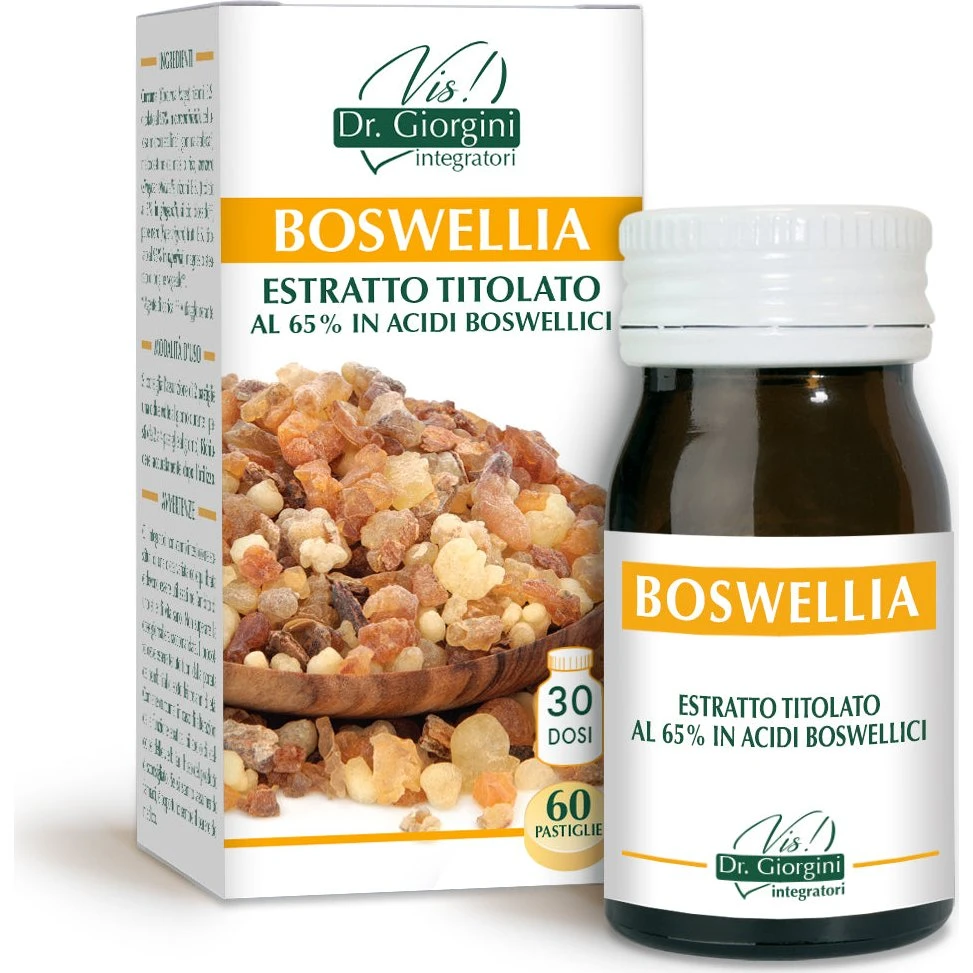 Dr Giorgini Boswellia Ekstrakt 500 mg - 60 tabletter