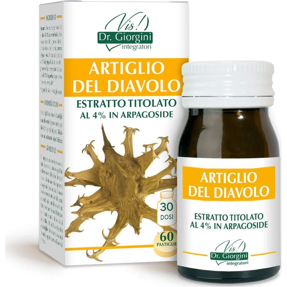 Dr. Giorgini Djævleklo-ekstrakt 500 mg - 60 tabletter