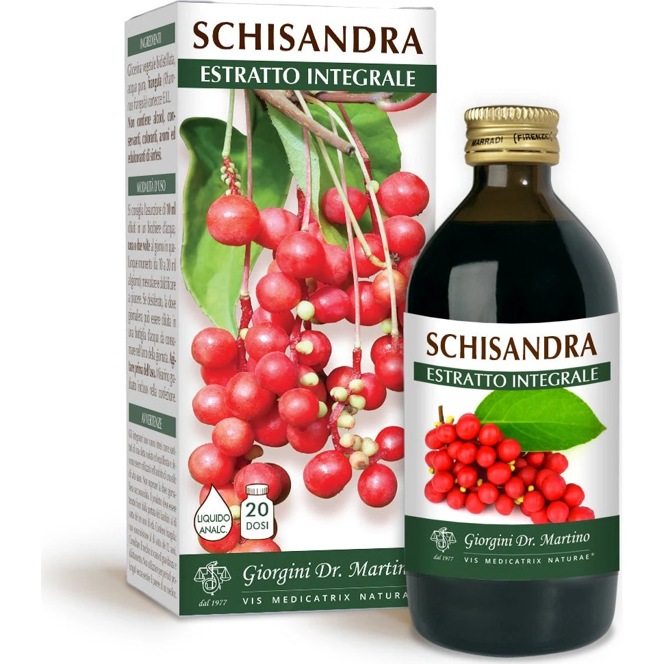 Dr. Giorgini Schisandra Integral Ekstrakt 200ml (Ikke-alkoholisk)