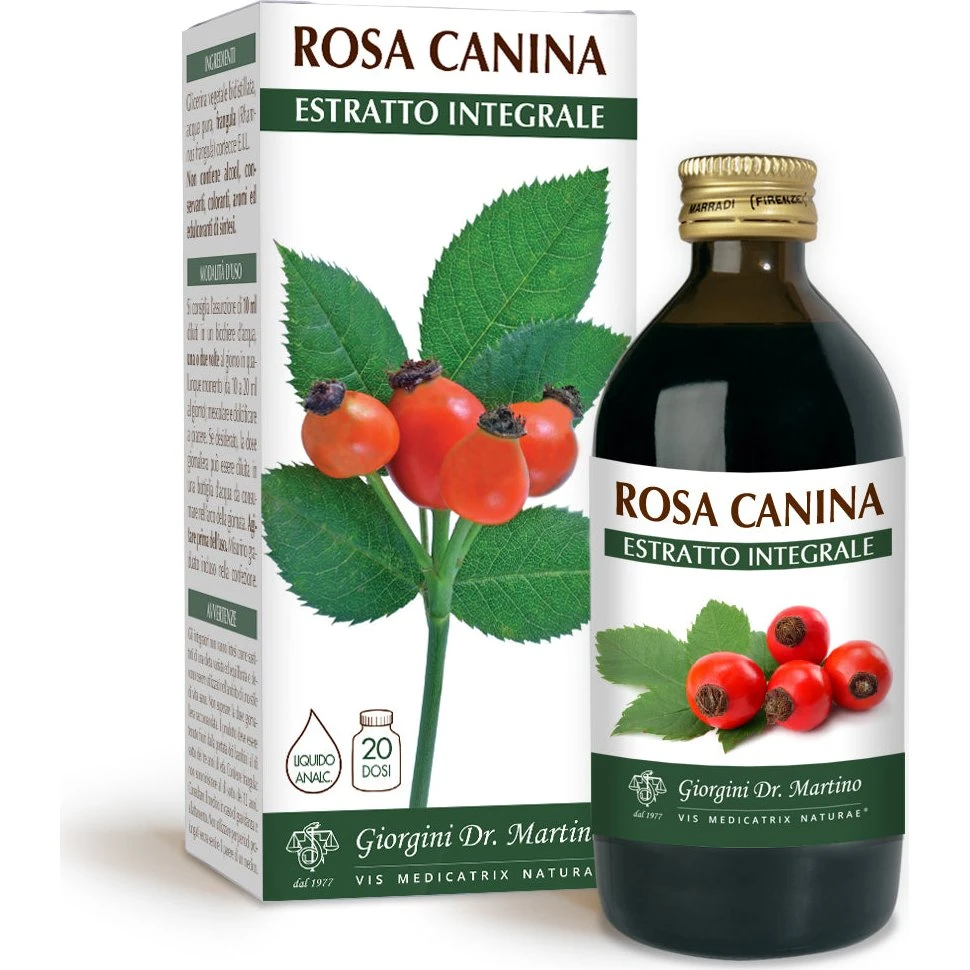 Dr Giorgini Rosa Canina Hellekstrakt 200ml (Alkoholfrit)