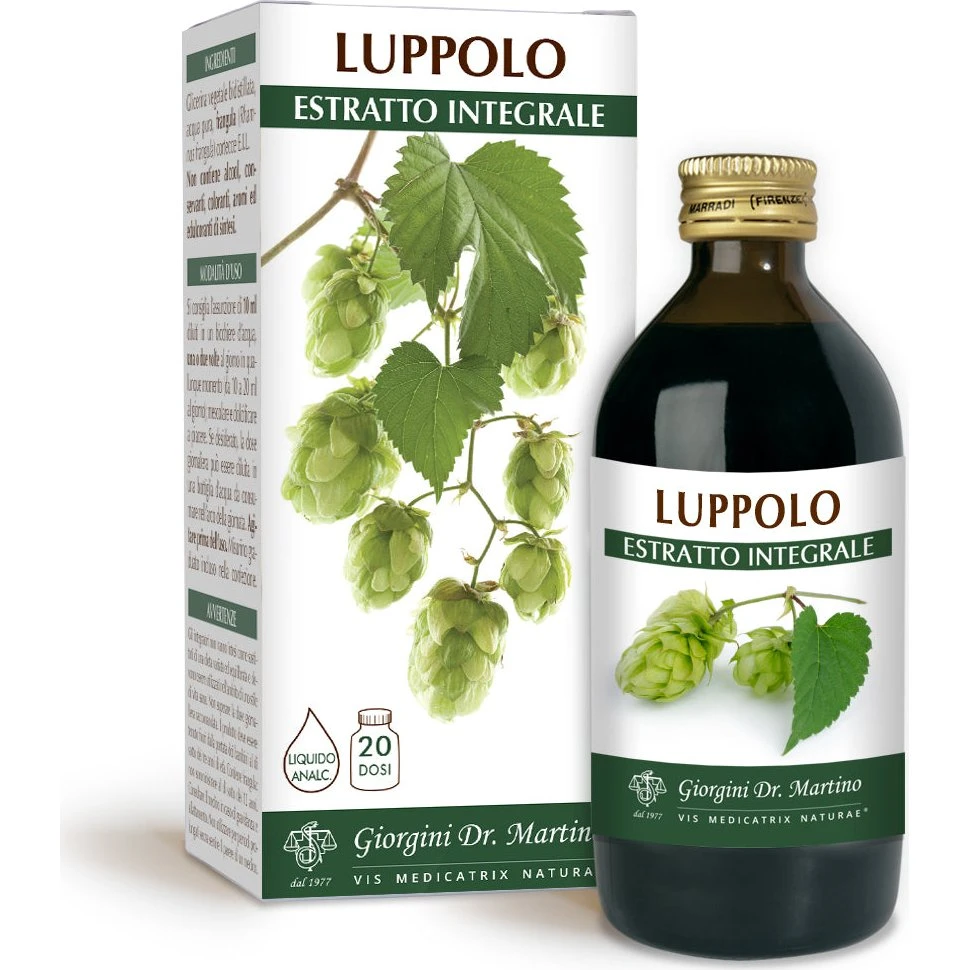 Dr Giorgini Humle Helekstrakt, ikke-alkoholisk væske, 200ml