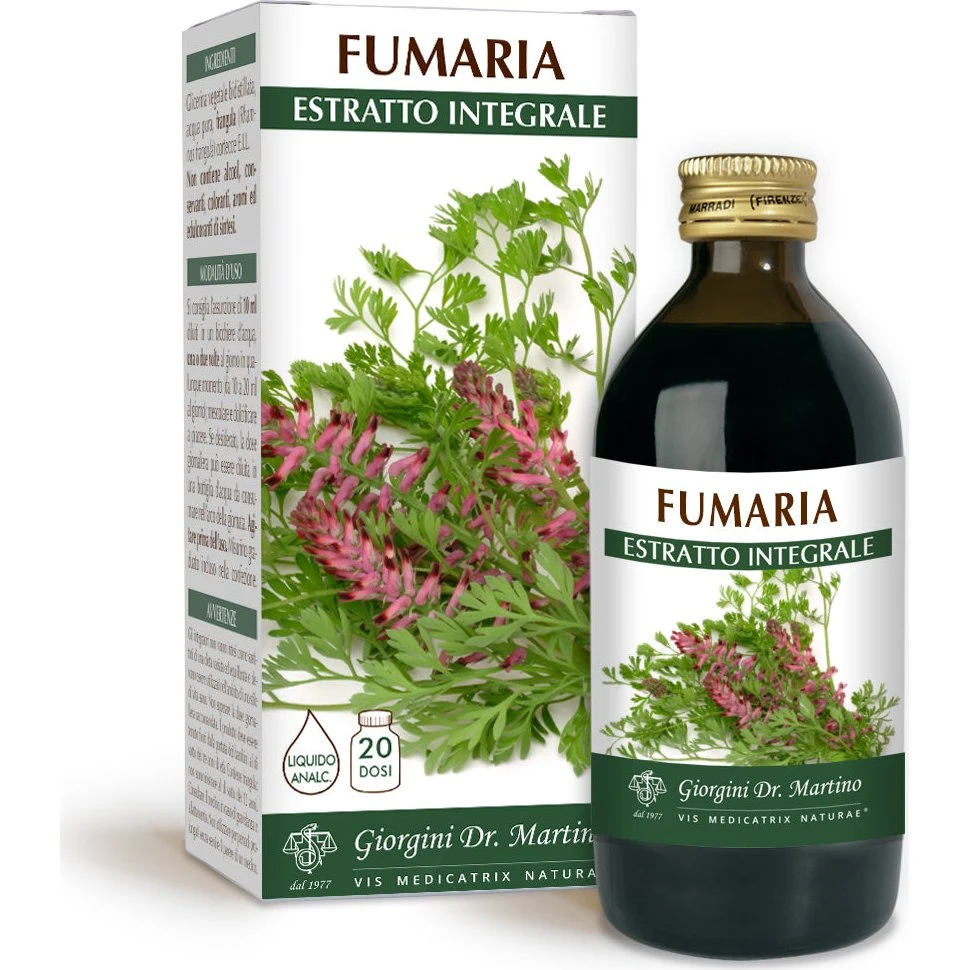 Dr Giorgini Fumaria Integral ekstrakt, 200 ml