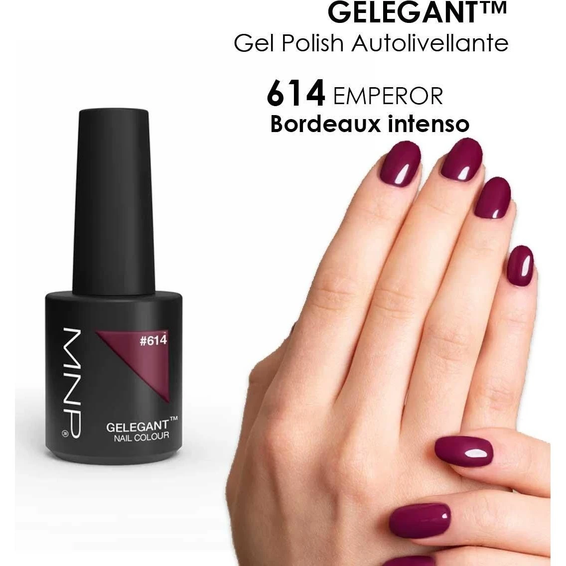 MNP Mesauda Gelegant Gel Neglelak 8ml - 614 Emperor