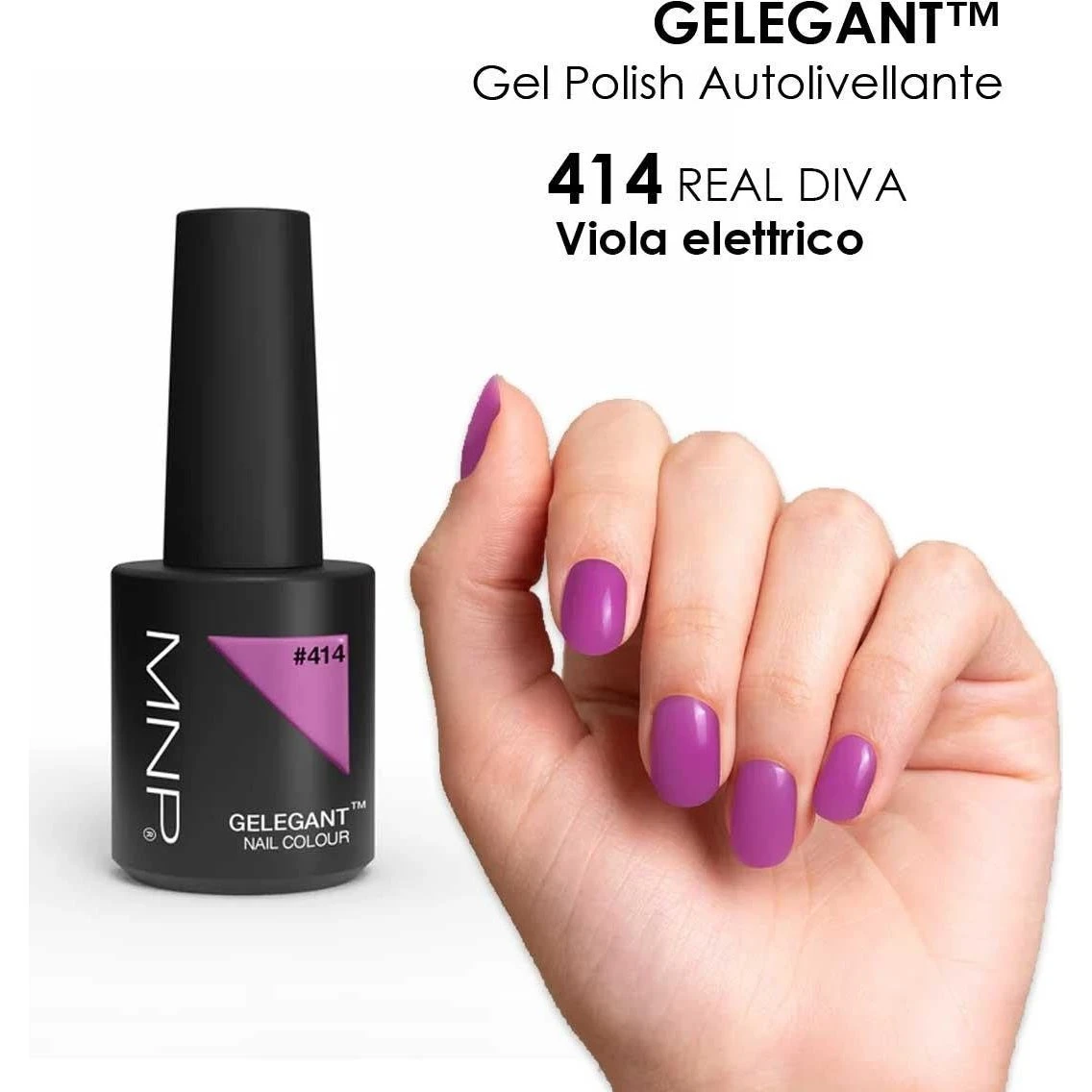 Mesauda Gelegant Gel Neglelak 8ml - 414 Real Diva