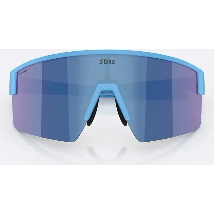 Bliz P004 Large Cykelbriller - Matblå med Blue Mirror-linse