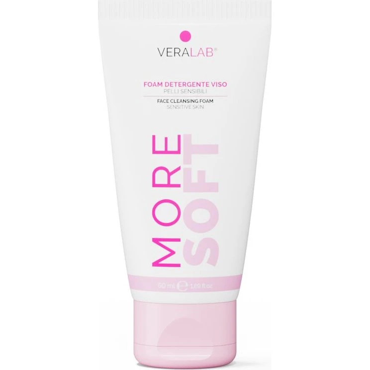 Veralab More Soft Skumrens til sensitiv hud, 50 ml