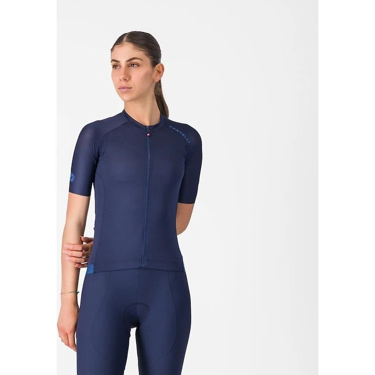 Castelli Espresso 2 W Jersey - Belgian Blue - L
