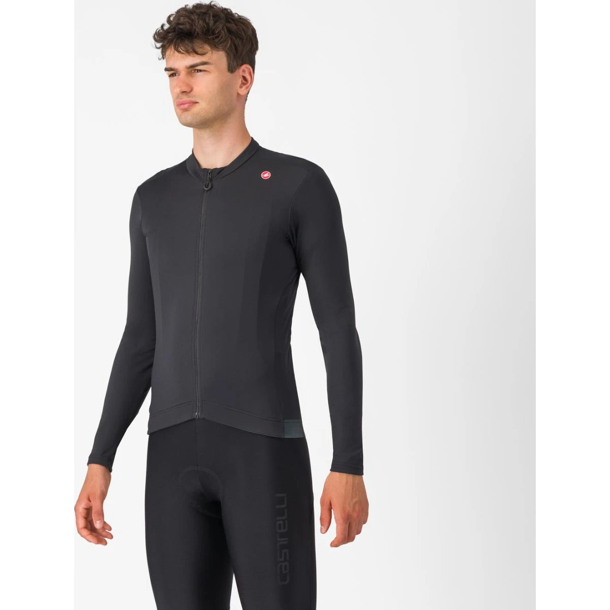 Castelli Espresso Thermal cykeltrøje - Sort herre