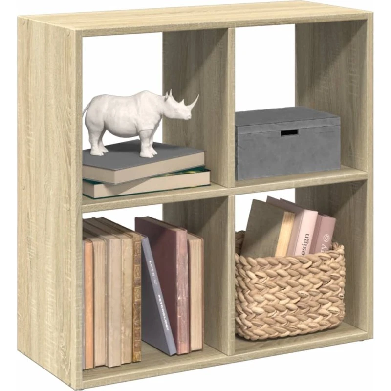 Bogreol/rumdeler 69,5x29x69,5 cm – Sonoma eg