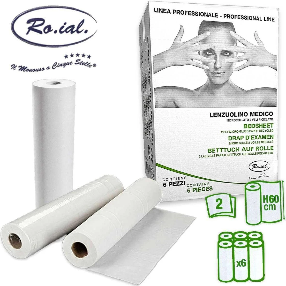 Ark Roial Medicinsk Ark i Rulle, 60 x 50 m, Live Green