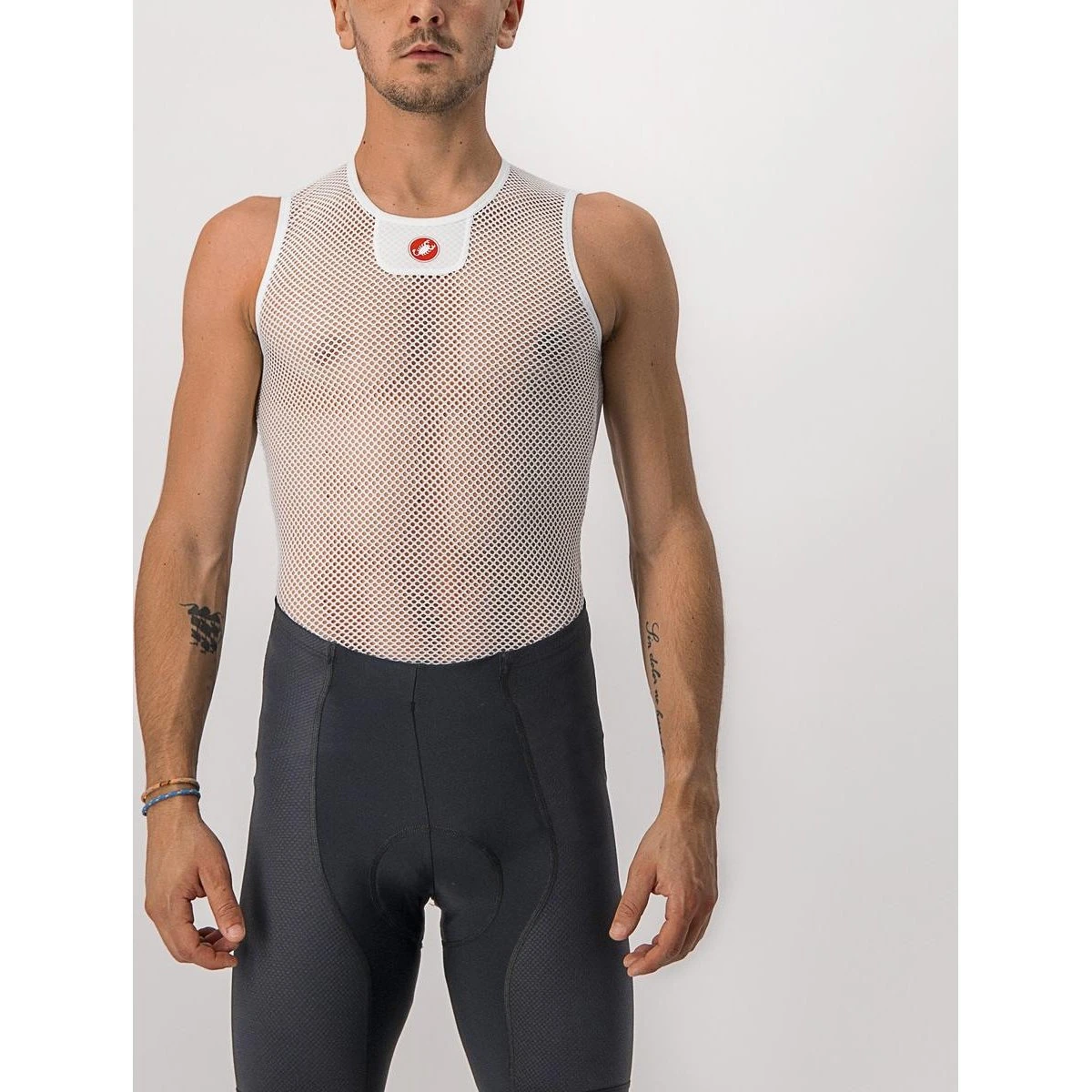 Castelli Core Mesh 3 Ærmeløs Baselayer - Hvid