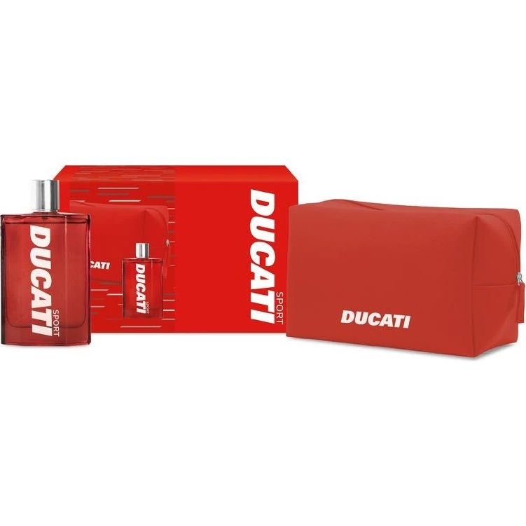 Ducati Sportsgavesæt med 100ml Eau De Toilette og Beauty Case